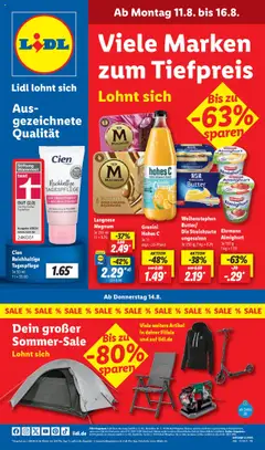 Lidl Prospekt Trier gültig ab dem 11.08.2025