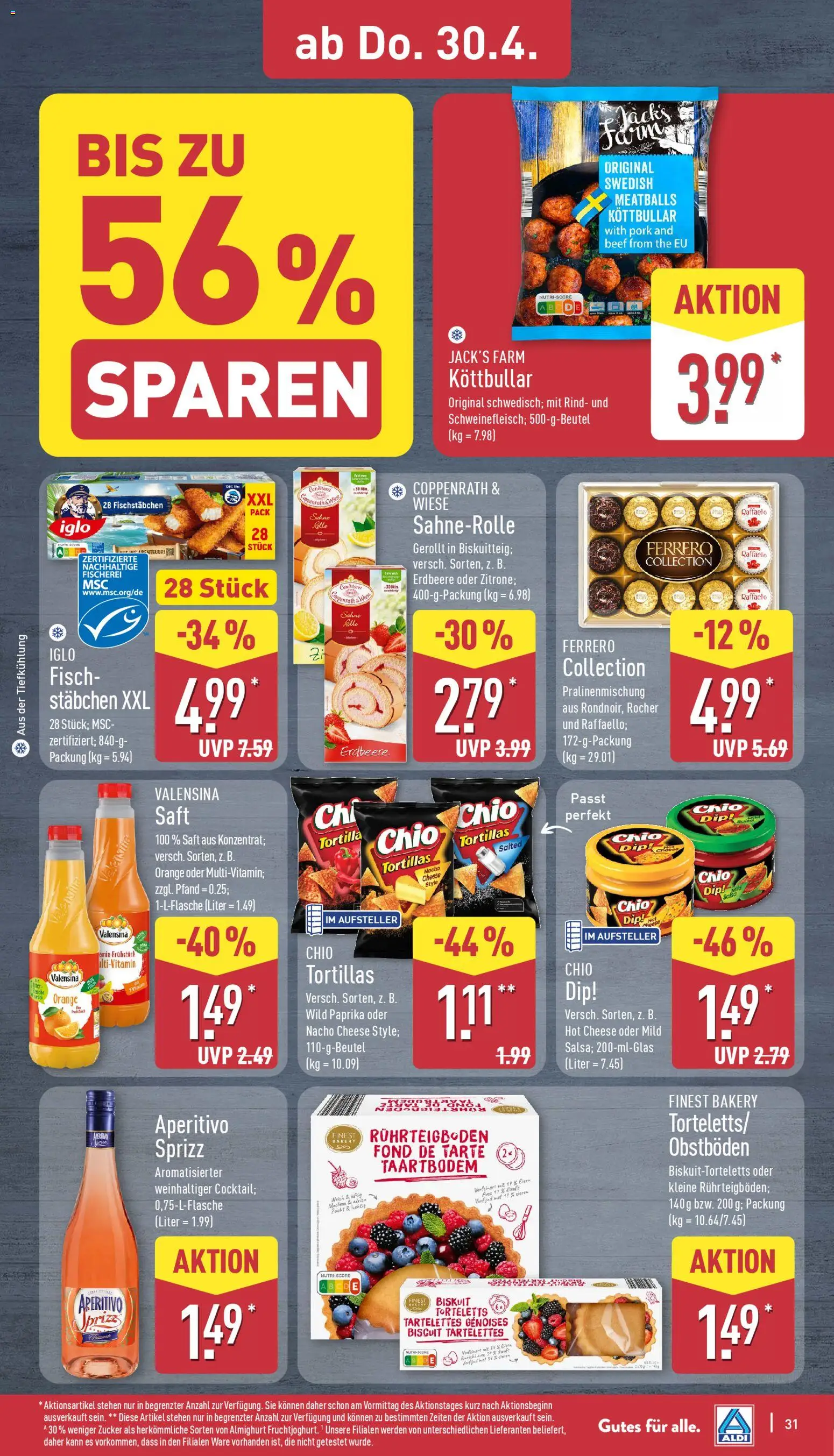 Aldi Prospekt 	 – gültig ab 27.04.2026 | Seite: 31