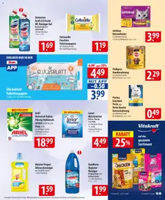Famila Prospekt 	 - gültig ab dem 28.07.2025 | Seite: 15 | Produkte: Lenor, Katzenfutter, Ariel, Waschmittel
