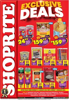 Shoprite specials catalogue – valid from 26.01.2026