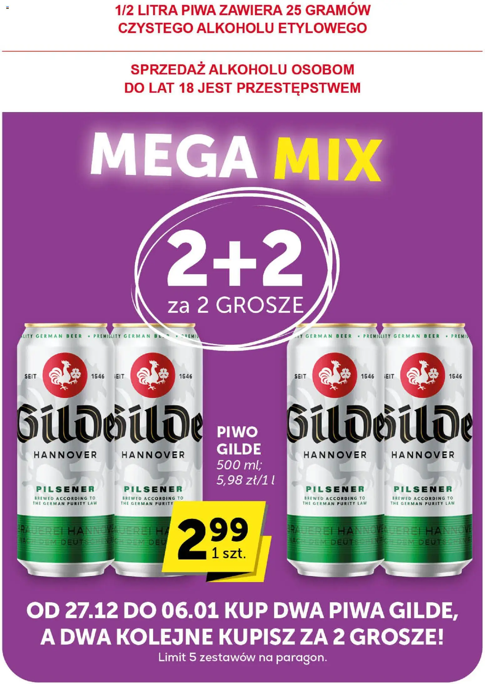 Euro Sklep Gazetka - Market od 27.12.2025 | Strona: 30 | Produkty: Piwo