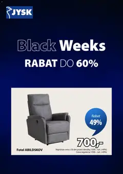 Pogląd oferty "JYSK Black Friday" - ważna od 05.11.2025