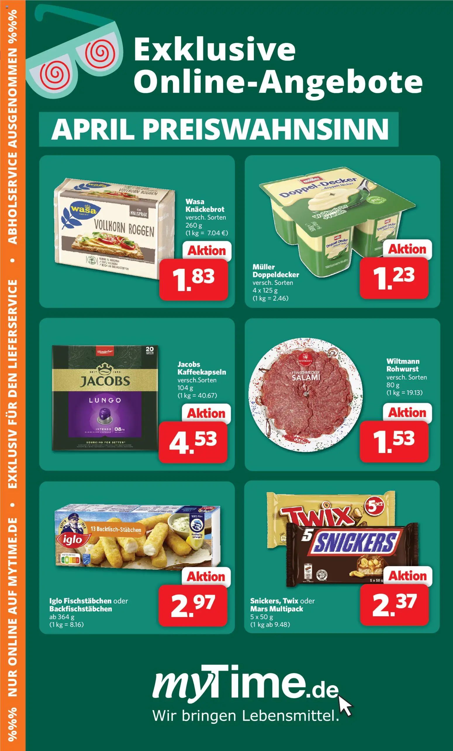 Famila Nordwest Prospekt 	 – gültig ab 07.04.2026 | Seite: 39 | Produkte: Iglo, Snickers, Mars, Salami