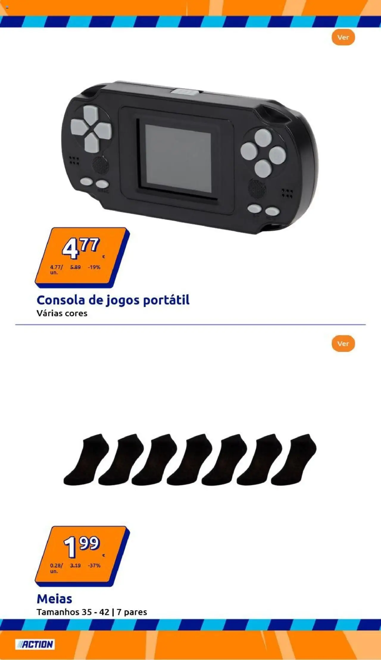 Action - Action PT week 37 2025 │ válido de 10.09.2025 | Página: 14 | Produtos: Jogos, Meias