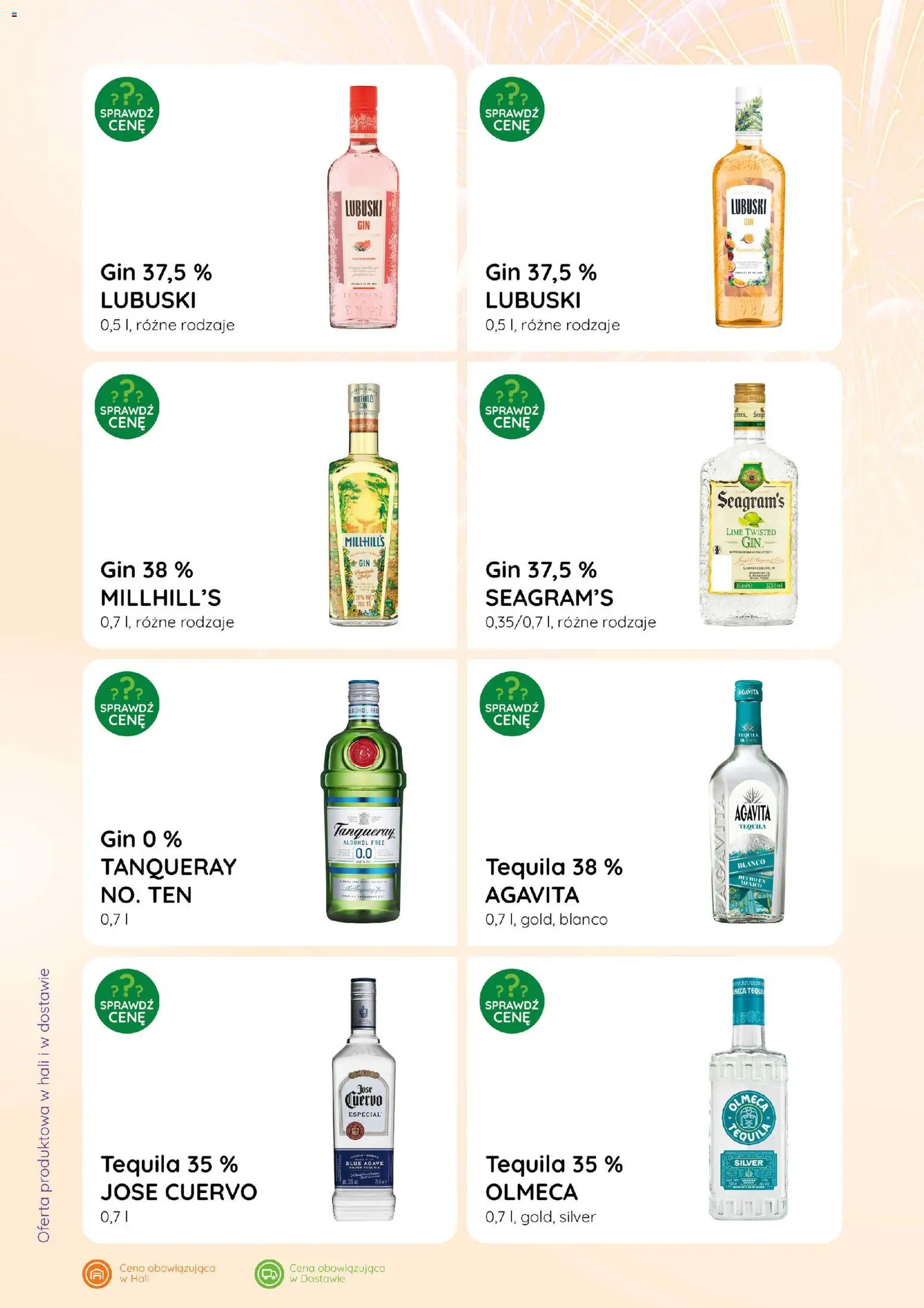 Eurocash Gazetka - Katalog Alkoholowy od 01.01.2026 | Strona: 44 | Produkty: Tequila jose cuervo, Tequila, Gin