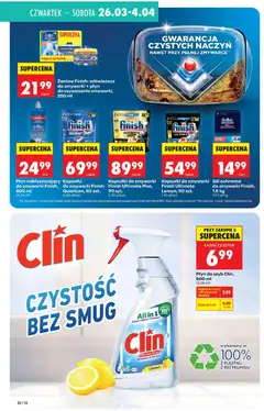 Pogląd oferty "Kapsułki do zmywarki Finish Quantum, 80 szt., Kapsułki do zmywarki Finish Quantum, 80 szt." - ważna od 26.03.2026 | Strona: 12 | Produkty: Cleaner, Finish, Kapsułki do zmywarki, Płyn nabłyszczający do zmywarki