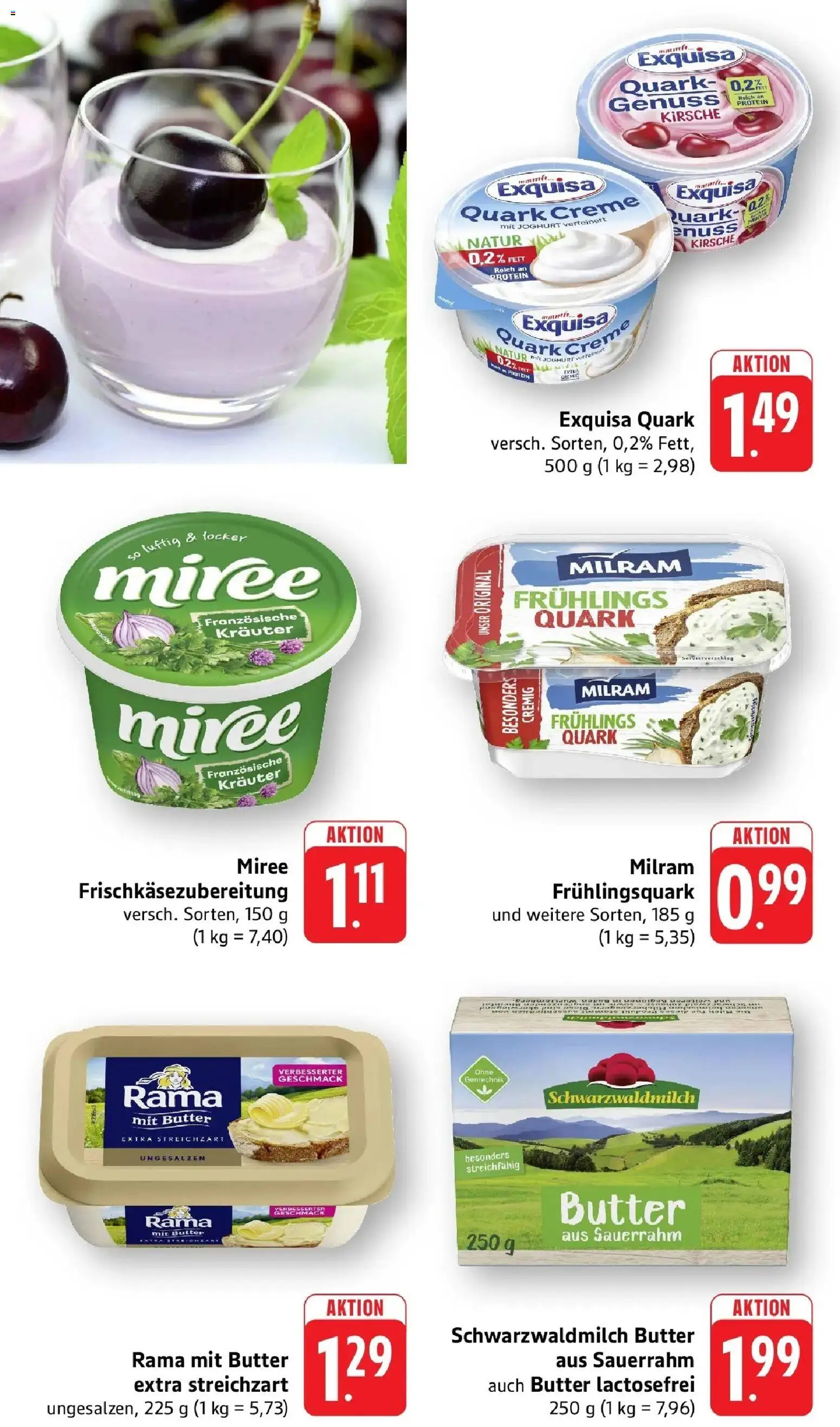 Edeka prospekt Offenburg-Zunsweier	 – gültig ab 05.04.2026 | Seite: 4 | Produkte: Rama, Quark, Joghurt, Sauerrahm