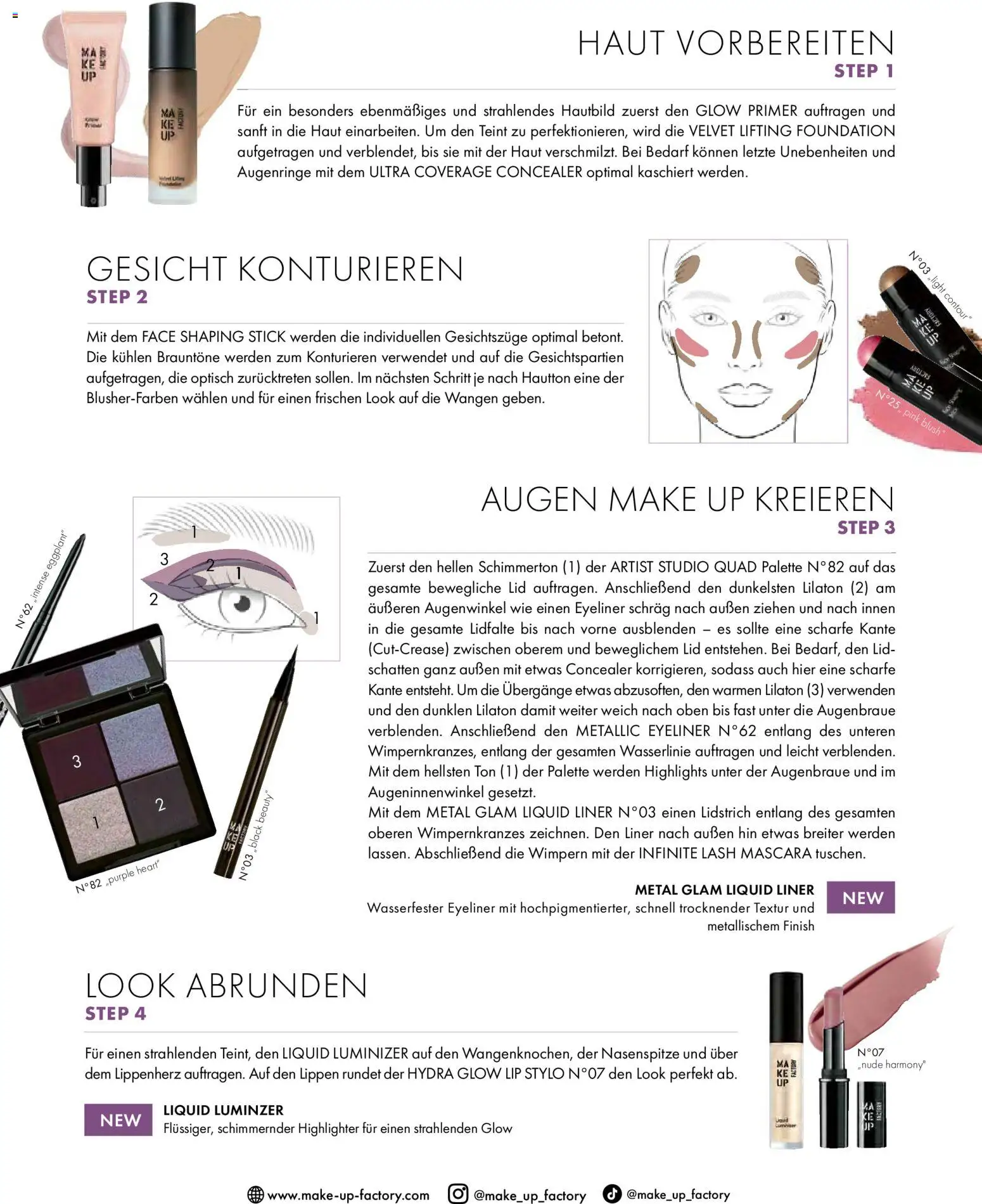 Müller Magazin – gültig ab 14.11.2025 | Seite: 19 | Produkte: Blush, Eyeliner, Foundation, Mascara