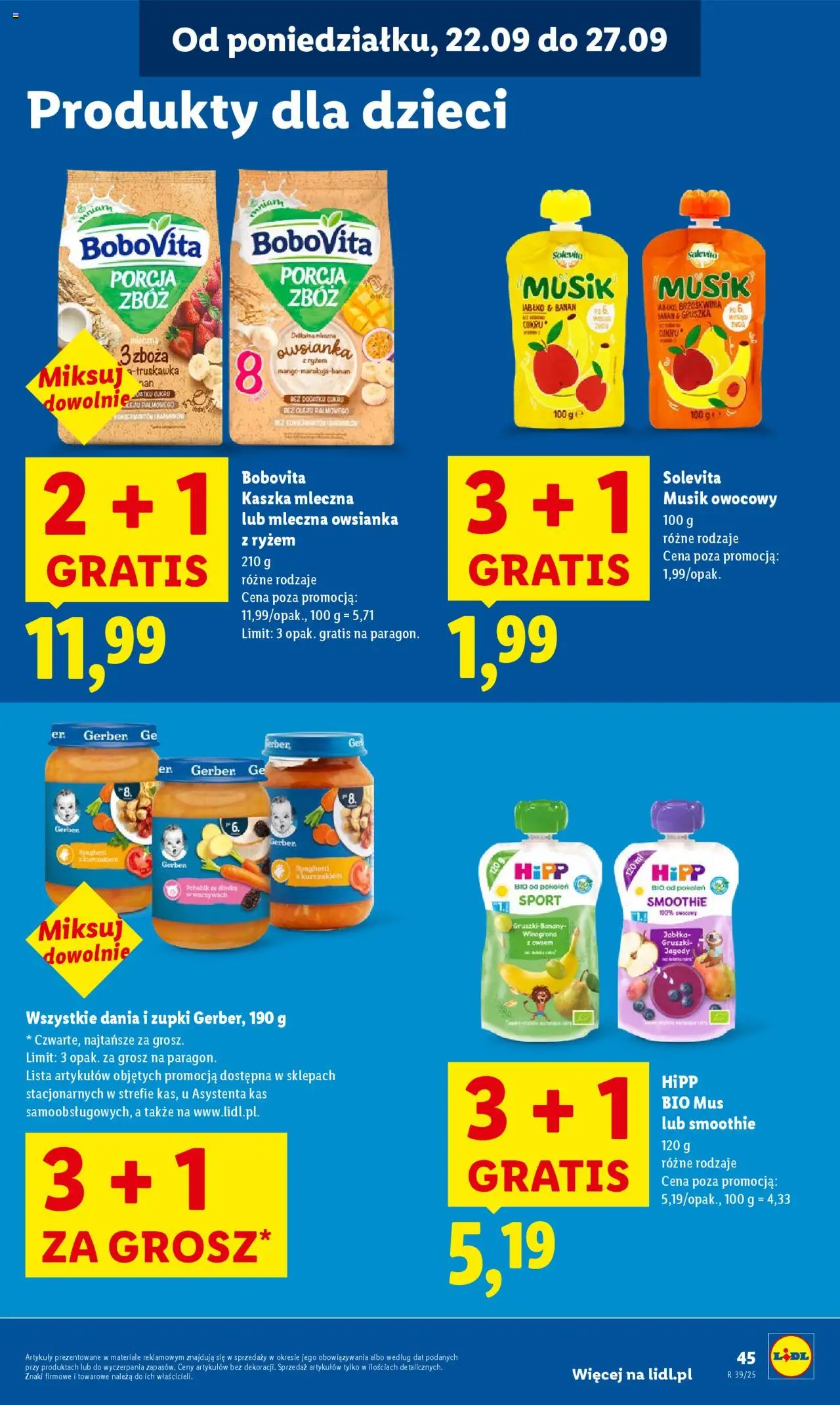 Lidl Gazetka od 22.09.2025 | Strona: 57 | Produkty: Gruszka, Jagody, Jabłka, Banan