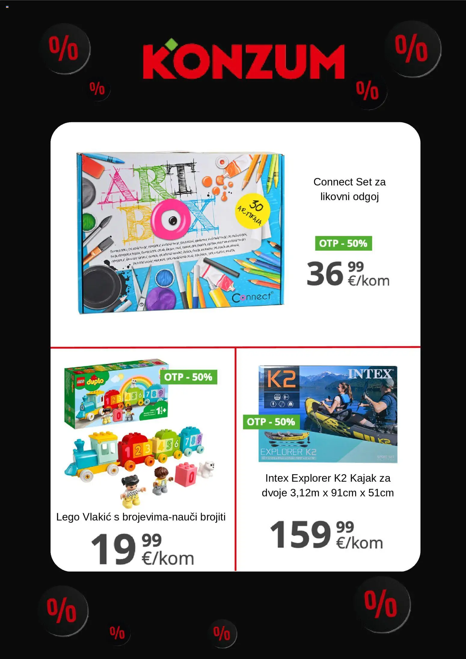 Konzum katalog | vrijedi od 28.11.2025 | Stranica: 5 | Proizvodi: Tempere, Lego
