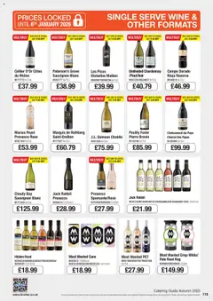 Preview of Booker Wholesale - Autumn News valid from 07.10.2025 | Page: 119 | Products: Prosecco, Pálinkafőző, Wine