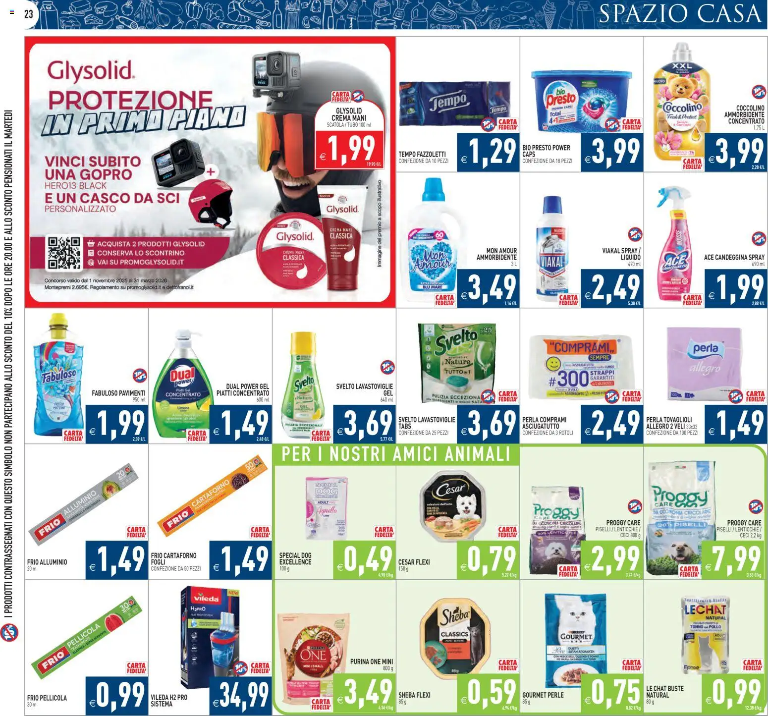 Volantino PIM Supermercati del 26.01.2026 | Pagina: 23 | Prodotti: Lenticchie, Limone, Tonno, Asciugatutto