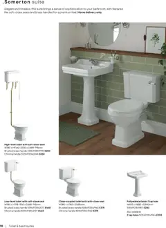 Preview of B&Q - Bathroom collections valid from 25.04.2025 | Page: 98 | Products: Toilet, Handle, Handles