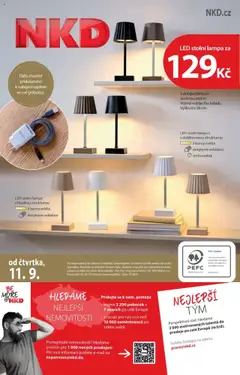 NKD leták od 11.09.2025 | Strana: 24 | Produkty: Stolní lampa, Lampa, Barvy, LED