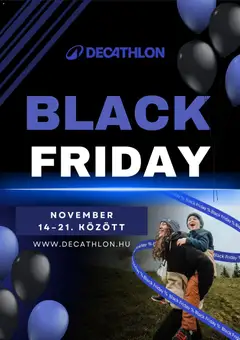 Decathlon Black Friday - amely érvényes a következő dátumtól: 14.11.2025