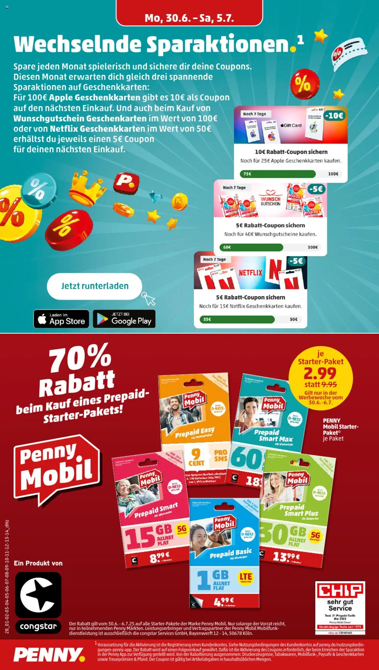 Penny Prospekt 	 - gültig ab dem 30.06.2025 | Seite: 28 | Produkte: Apple