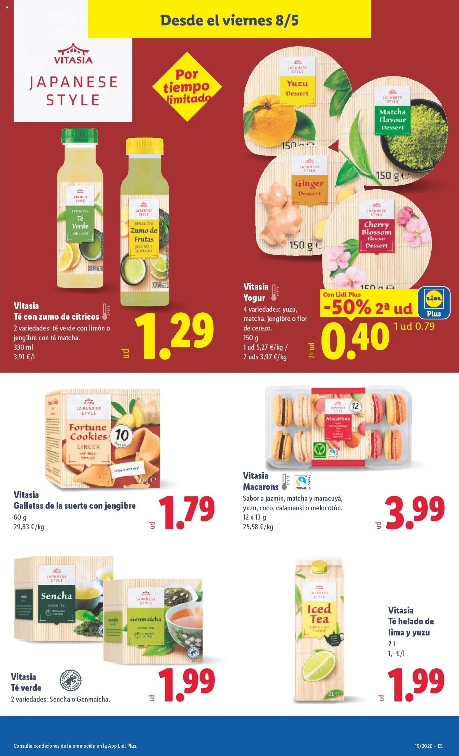Lidl folleto │ válido desde el 04.05.2026 | Página: 39 | Productos: Lima, Té, Galletas, Helado