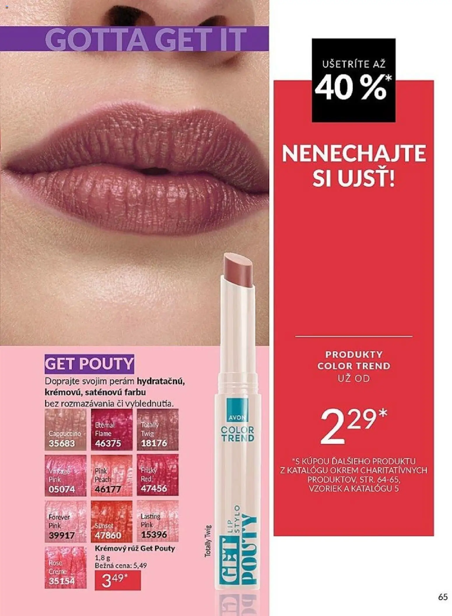 Nové Avon akcie – leták je platný od 01.04.2026 | Strana: 65