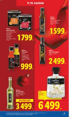 Deluxe Stájer tökmagolaj, 250 ml - amely érvényes a következő dátumtól: 06.11.2025 | Oldal: 51