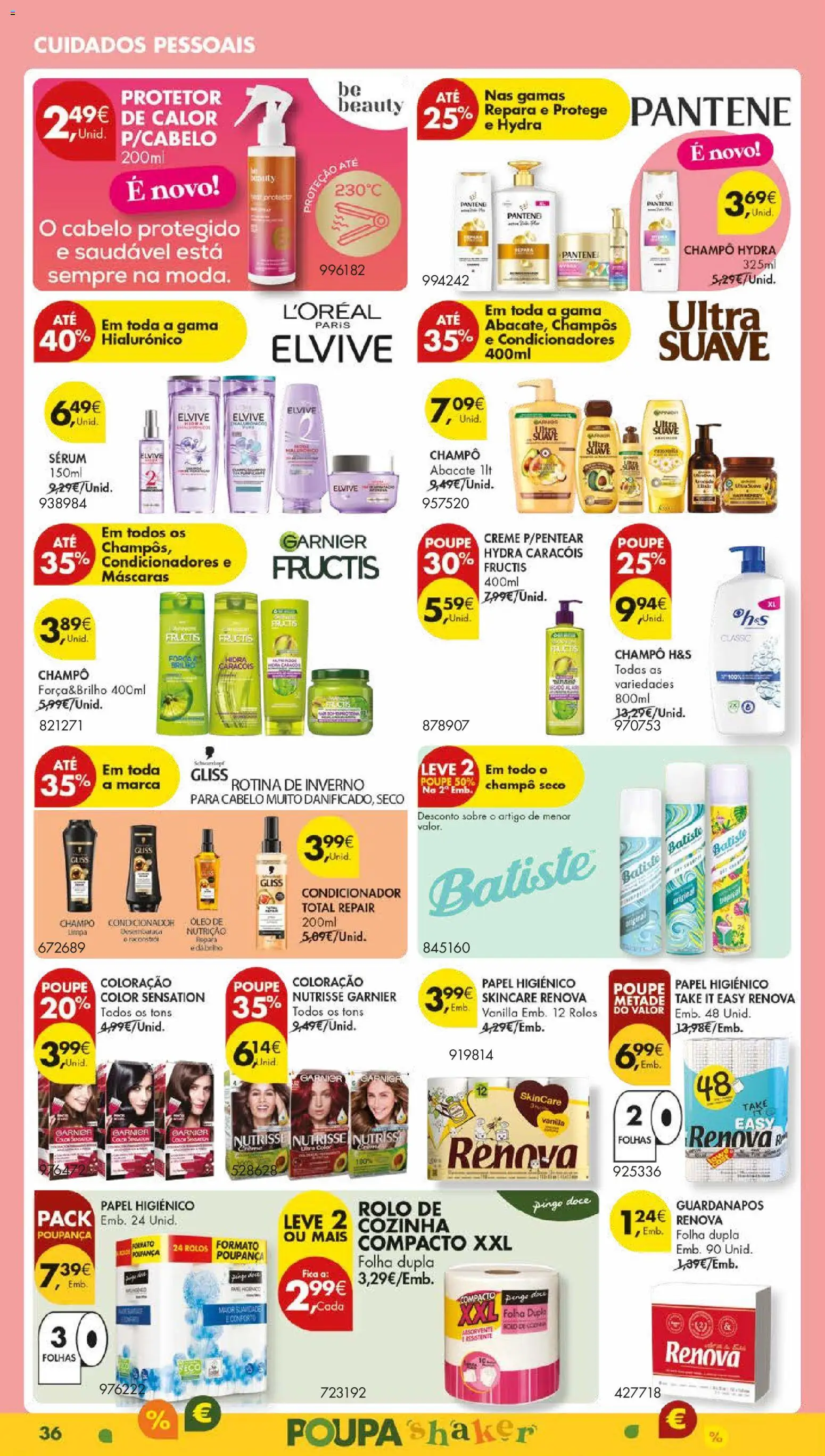 Pingo Doce folheto │ válido de 11.11.2025 | Página: 46 | Produtos: Shampoo, Condicionador, Óleo, Abacate