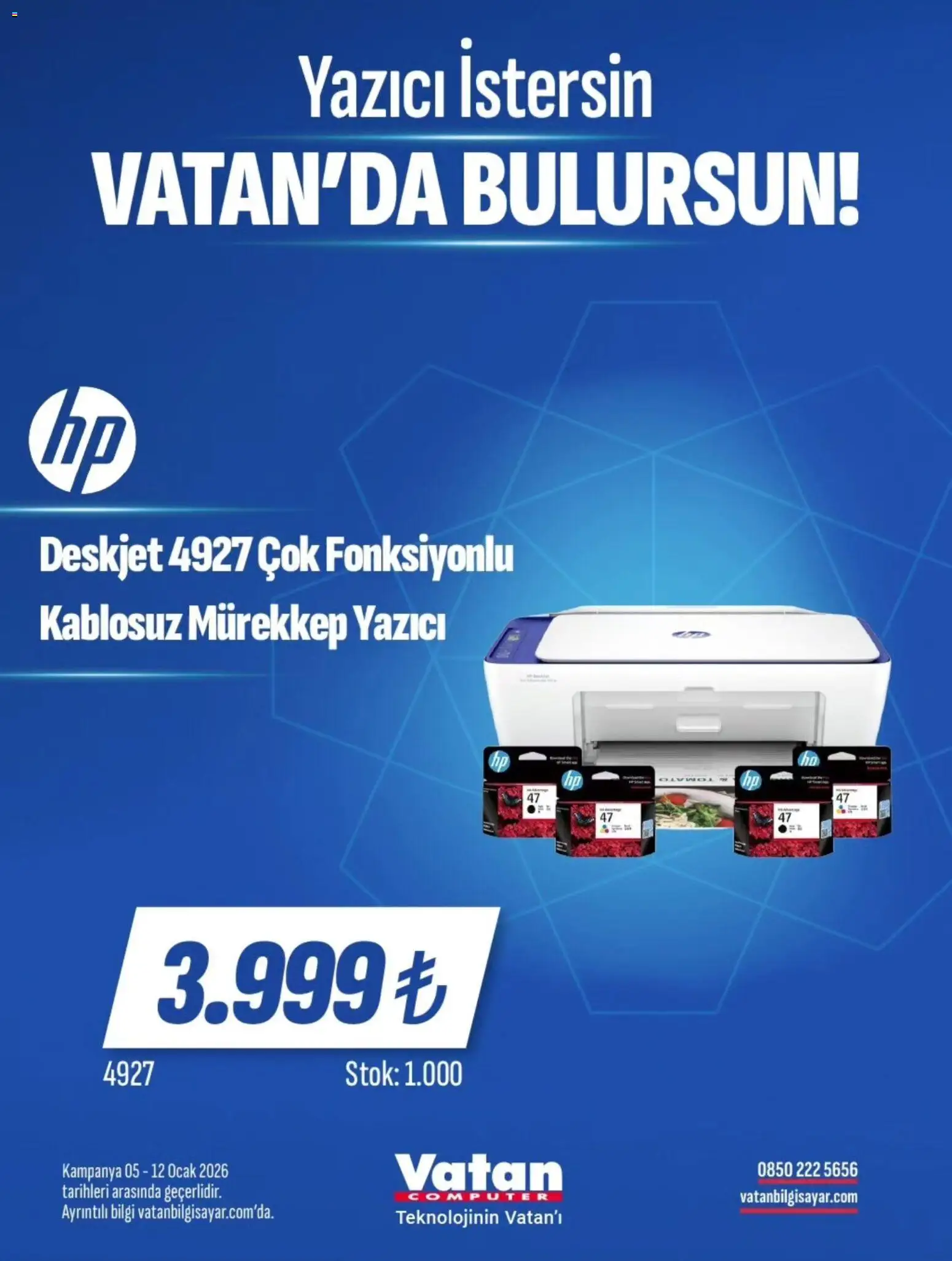 Vatan Bilgisayar İndirim - 05.01.2026 tarihinden itibaren geçerlidir | Sayfa: 18 | Ürünler: Yazıcı, Ocak