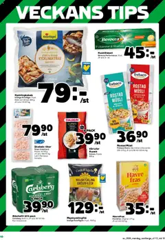 Coop Forum reklamblad aktuell från 15.09.2025 | Sida: 10 | Produkter: Musli, Räkor, Öl, Fräs