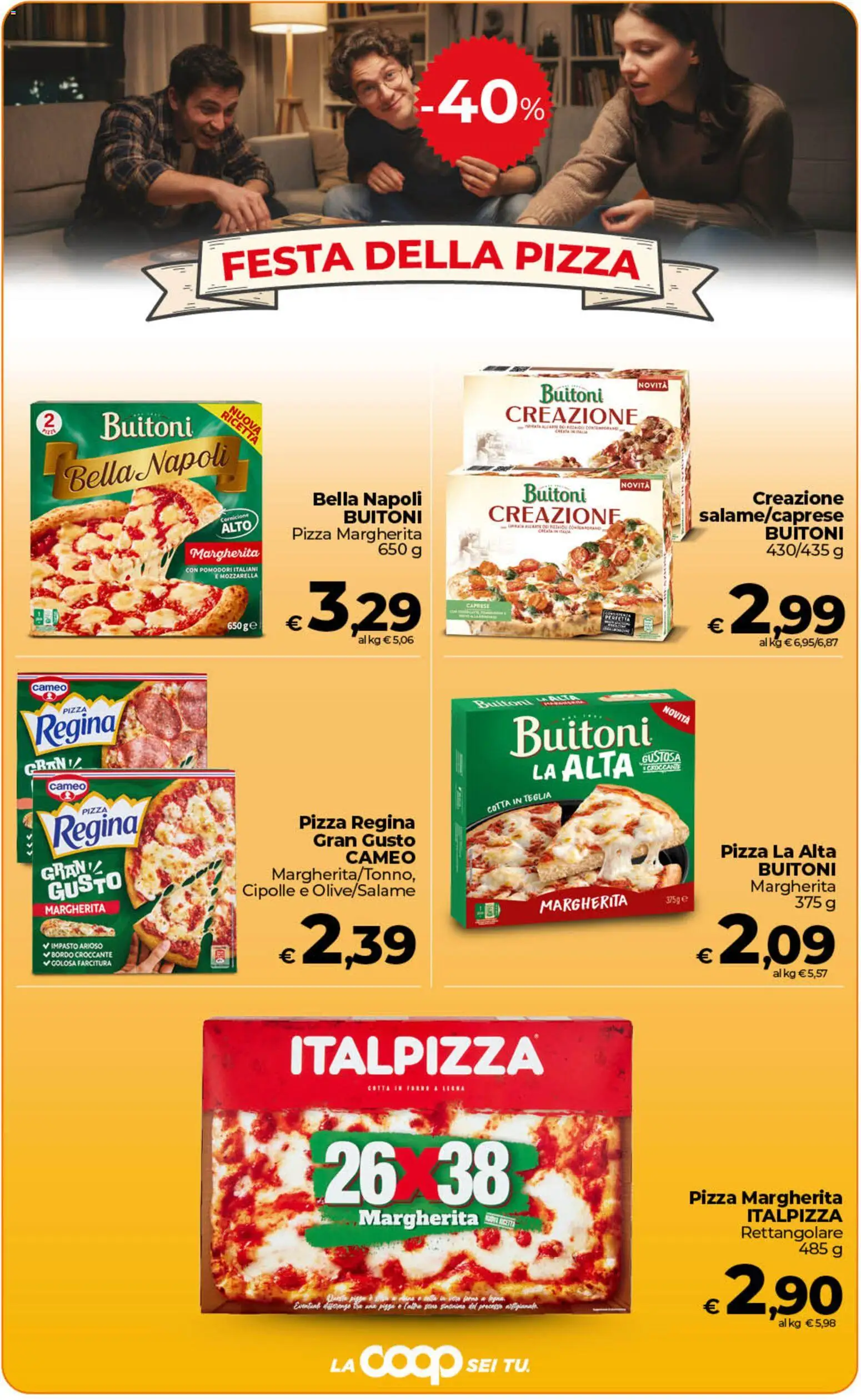 Volantino Ipercoop del 07.04.2026 | Pagina: 23 | Prodotti: Teglia, Pizza, Mozzarella, Pomodori