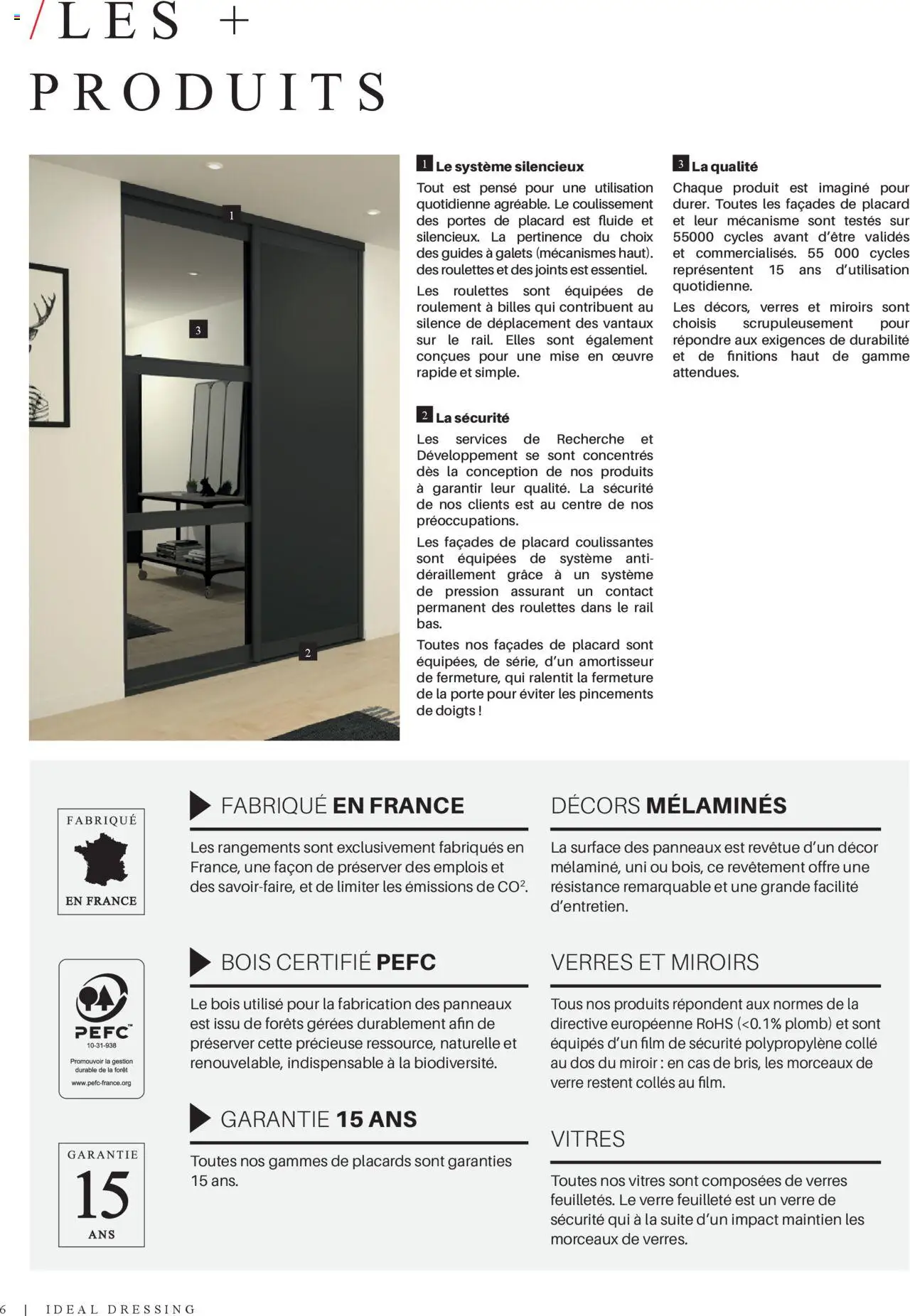  | Page: 6 | Produits: Porte, Portes, Dressing, Colle