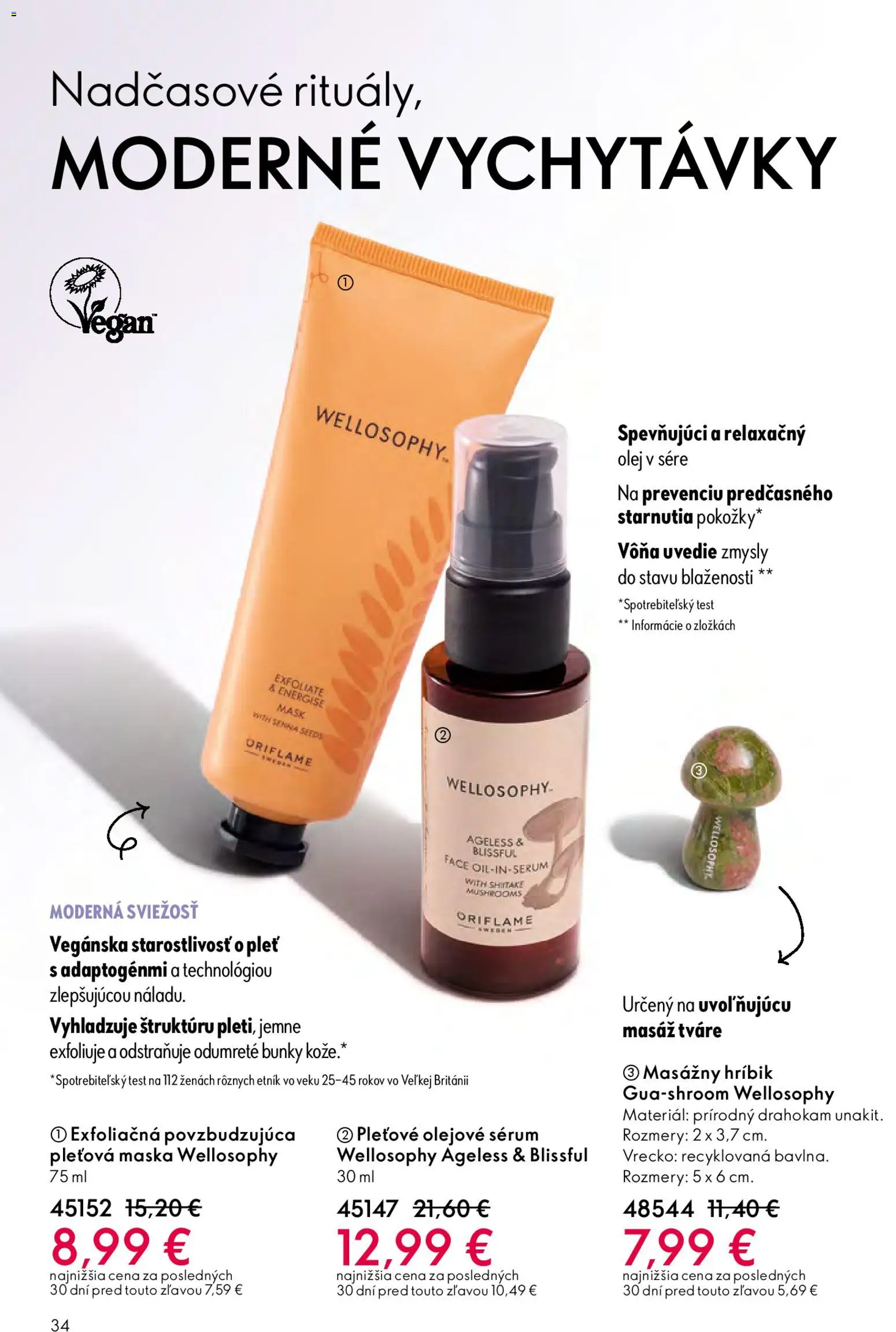 Nové Oriflame akcie – leták je platný od 06.05.2026 | Strana: 34 | Produkty: Maska