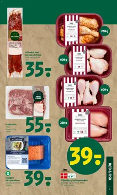 Grillraket med gyros og hvidløg, 375 g. Grillraket med gyros og hvidløg. gyldig fra 26.02.2026 | Side: 5