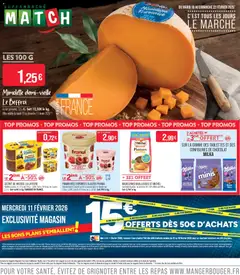 Match Supermarché - Prévisualisation de Match Supermarché - Catalogue | Meaux valide à partir de 10.02.2026