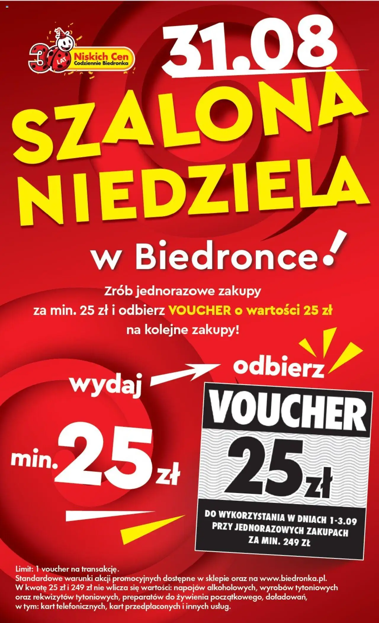 Biedronka gazetka - Najtańsza niedziela od 31.08.2025 | Strona: 2