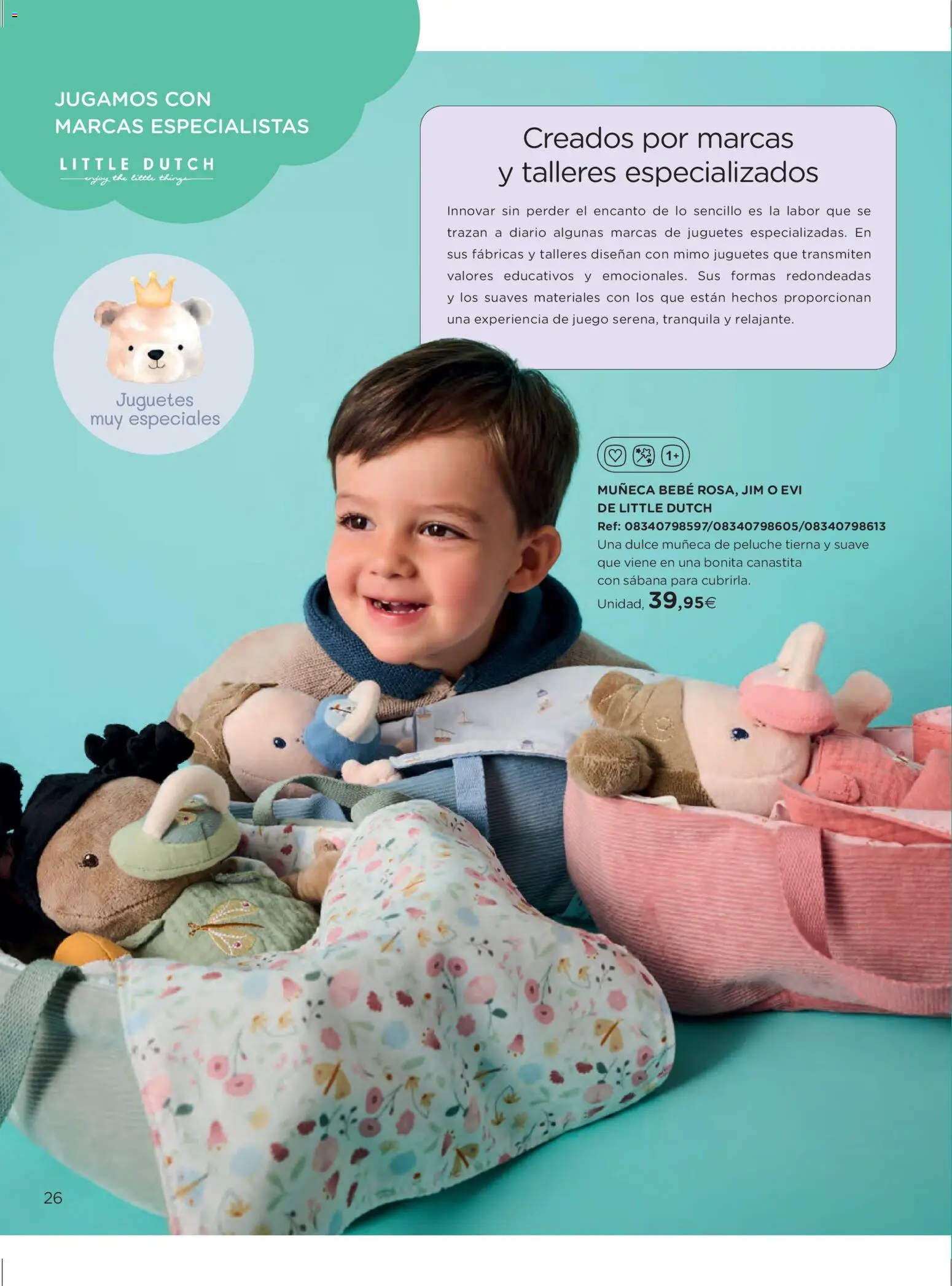 El Corte Inglés ofertas │ válido desde el 27.10.2025 | Página: 26 | Productos: Muñeca, Juguetes