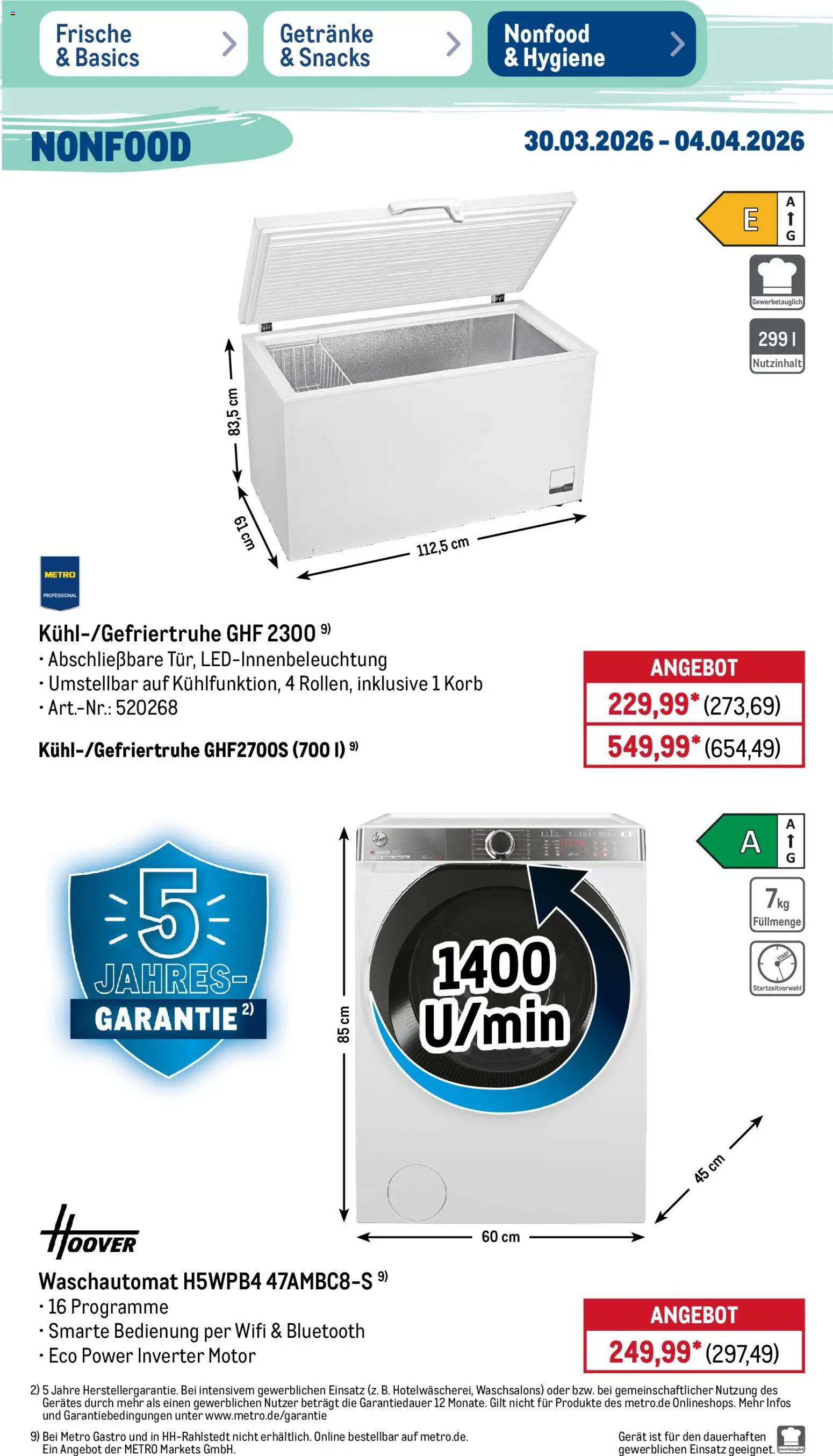 Metro Prospekt 	 – gültig ab 30.03.2026 | Seite: 51 | Produkte: Korb