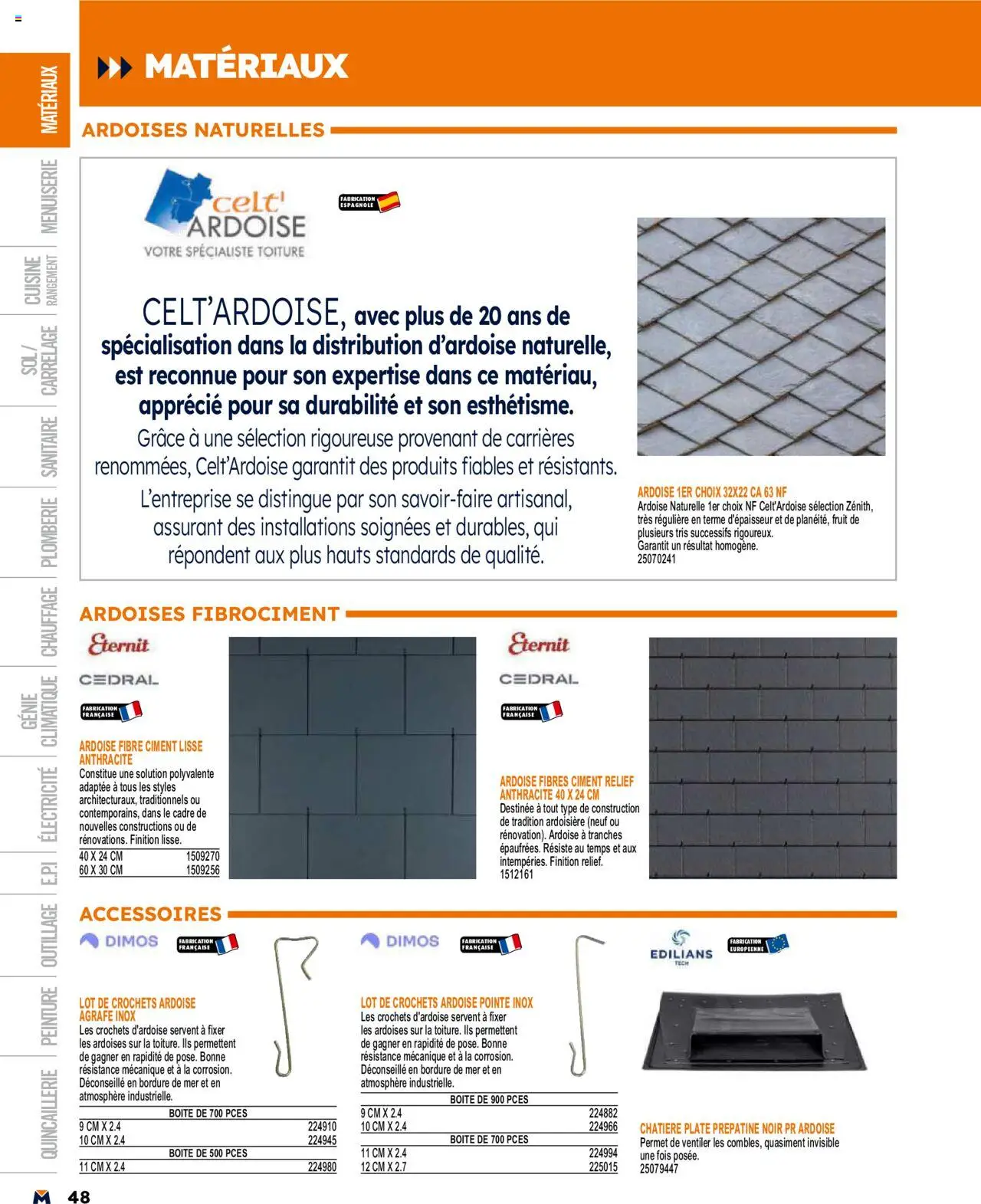  | Page: 48 | Produits: Agrafe, Cadre