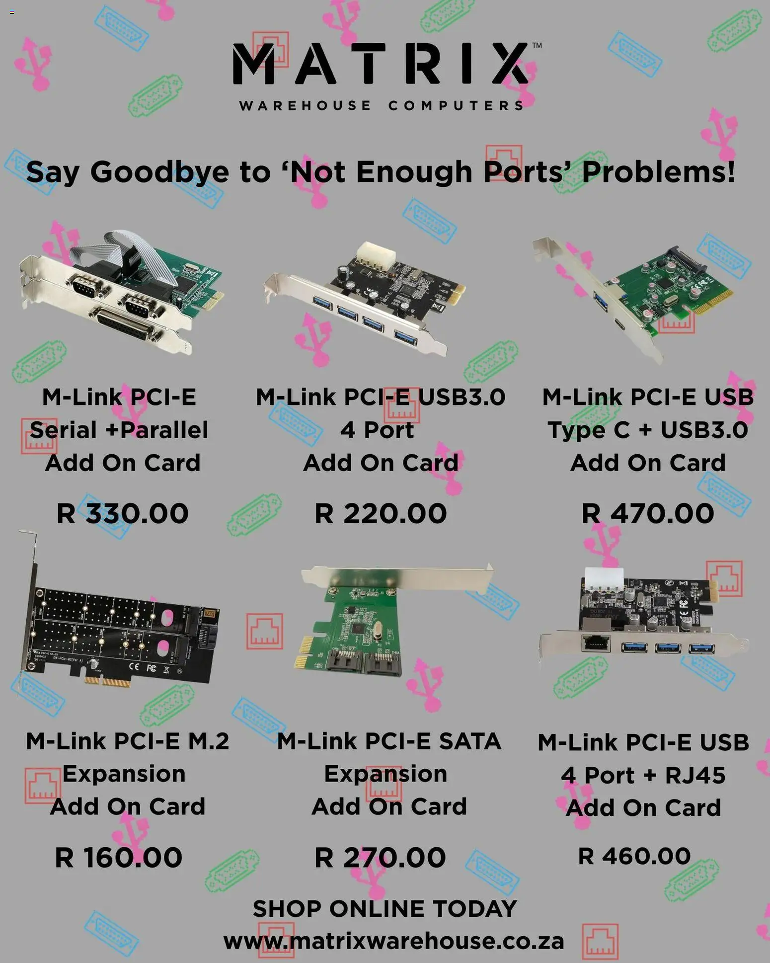 New Matrix Warehouse catalogue – valid from 25.11.2025 | Page: 1 | Products: USB