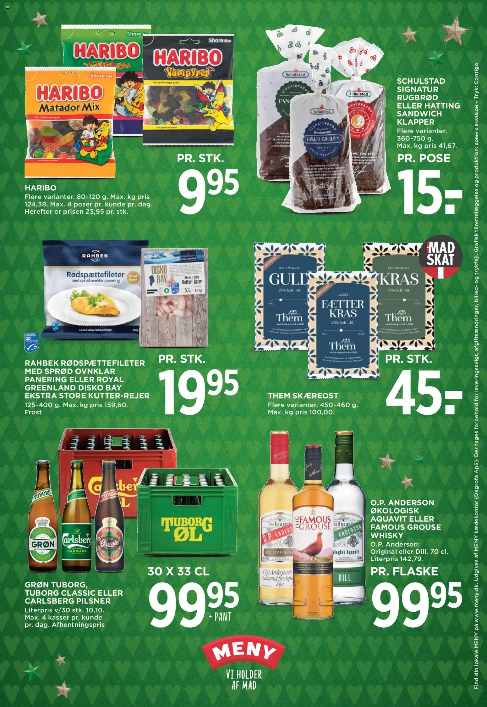 Meny tilbudsavis – gyldig fra 12.12.2025 | Side: 49 | Produkter: Whisky, Rugbrød, Rejer