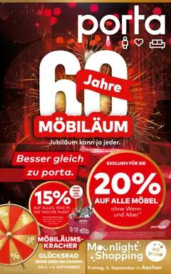 Porta! Prospekt Aachen 	 gültig ab dem 31.08.2025