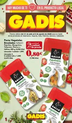 Vista previa Gadis folleto válido desde el 31.07.2025
