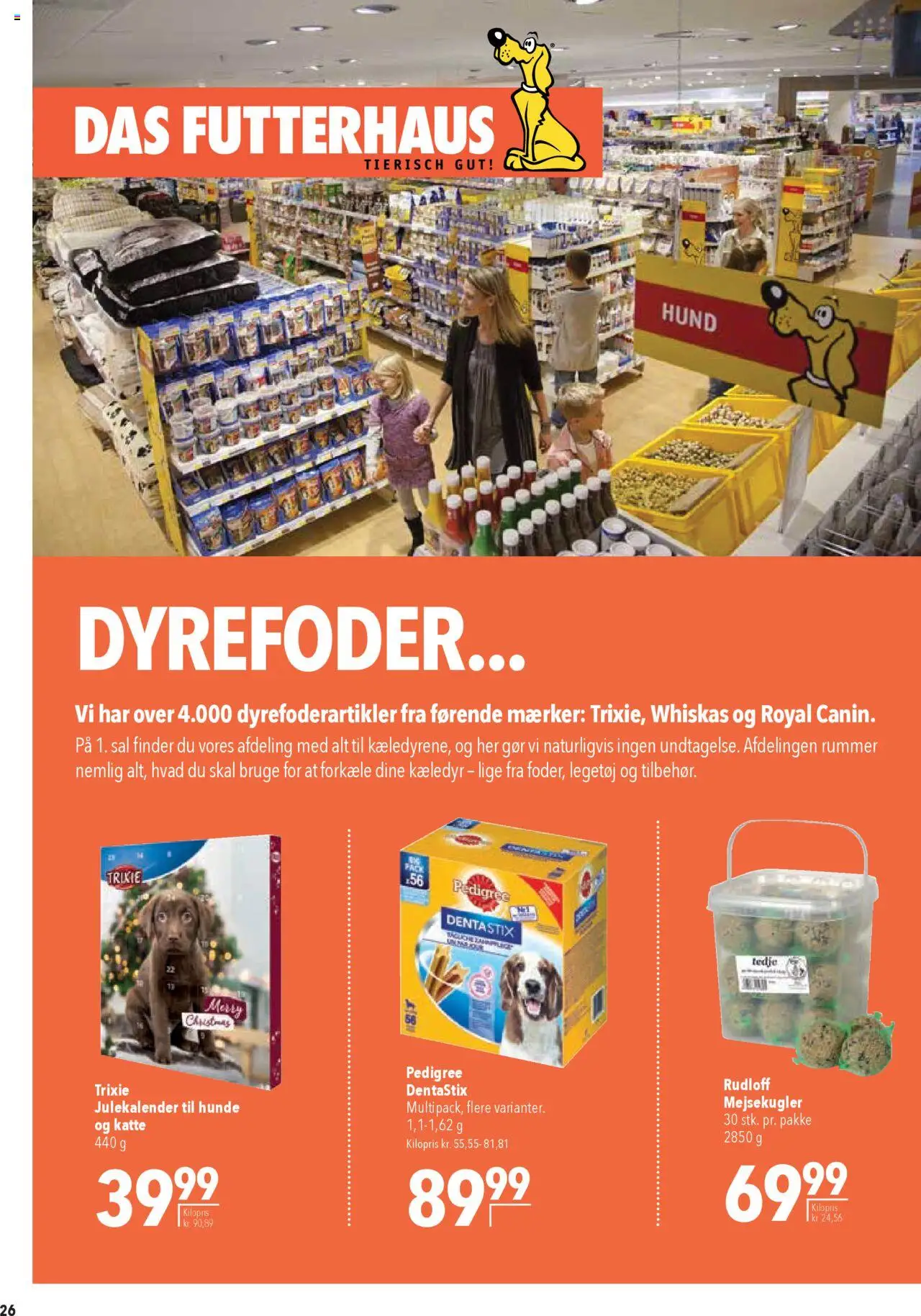 CITTI Markt Dänemark-Werbung – gültig ab 08.10.2025 | Seite: 26 | Produkte: Pedigree, Whiskas