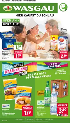 Wasgau Prospekt 	 ab 03.11.2025 gültig