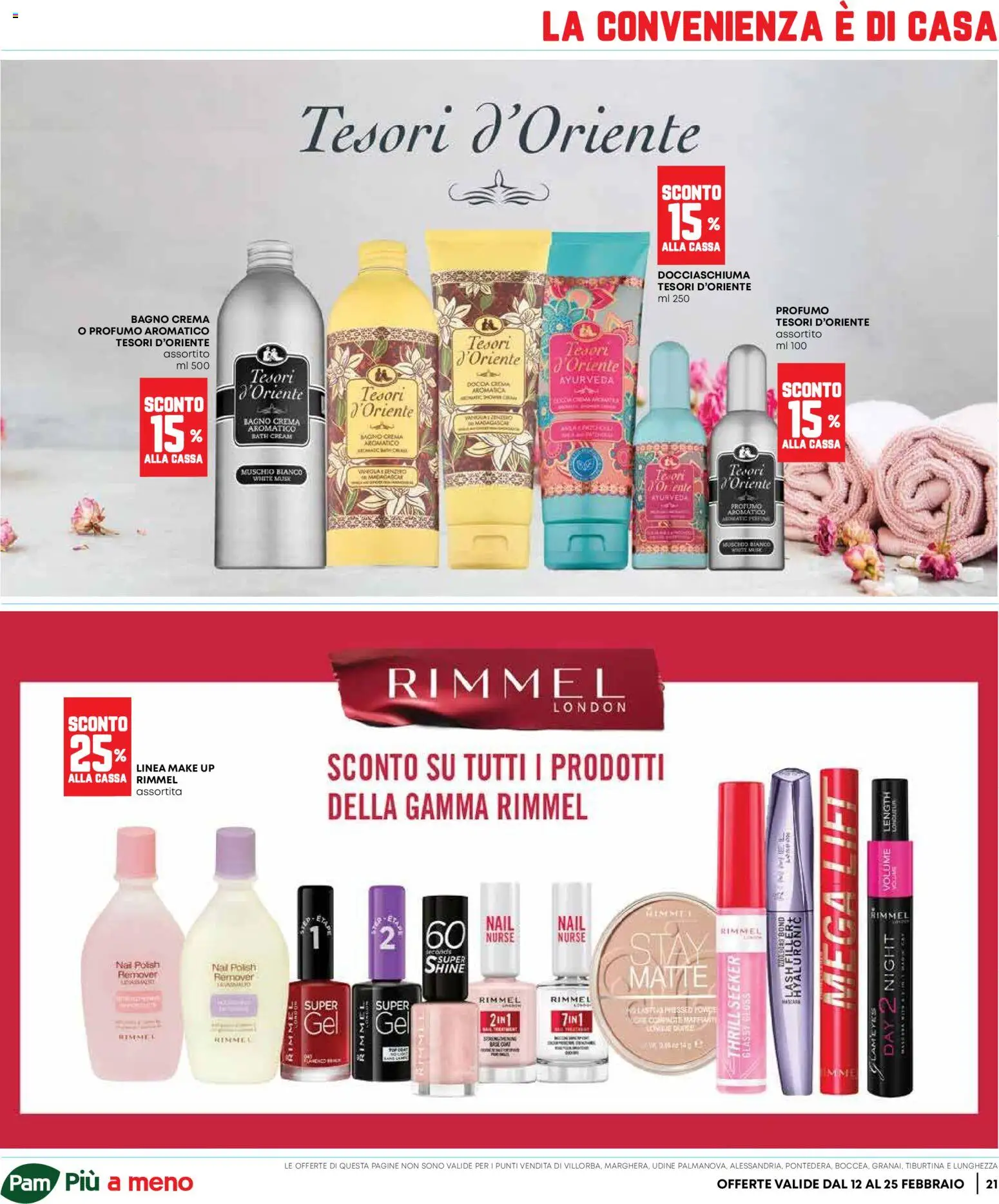 Volantino Panorama del 12.02.2026 | Pagina: 21 | Prodotti: Crema, Bagno, Doccia, Profumo