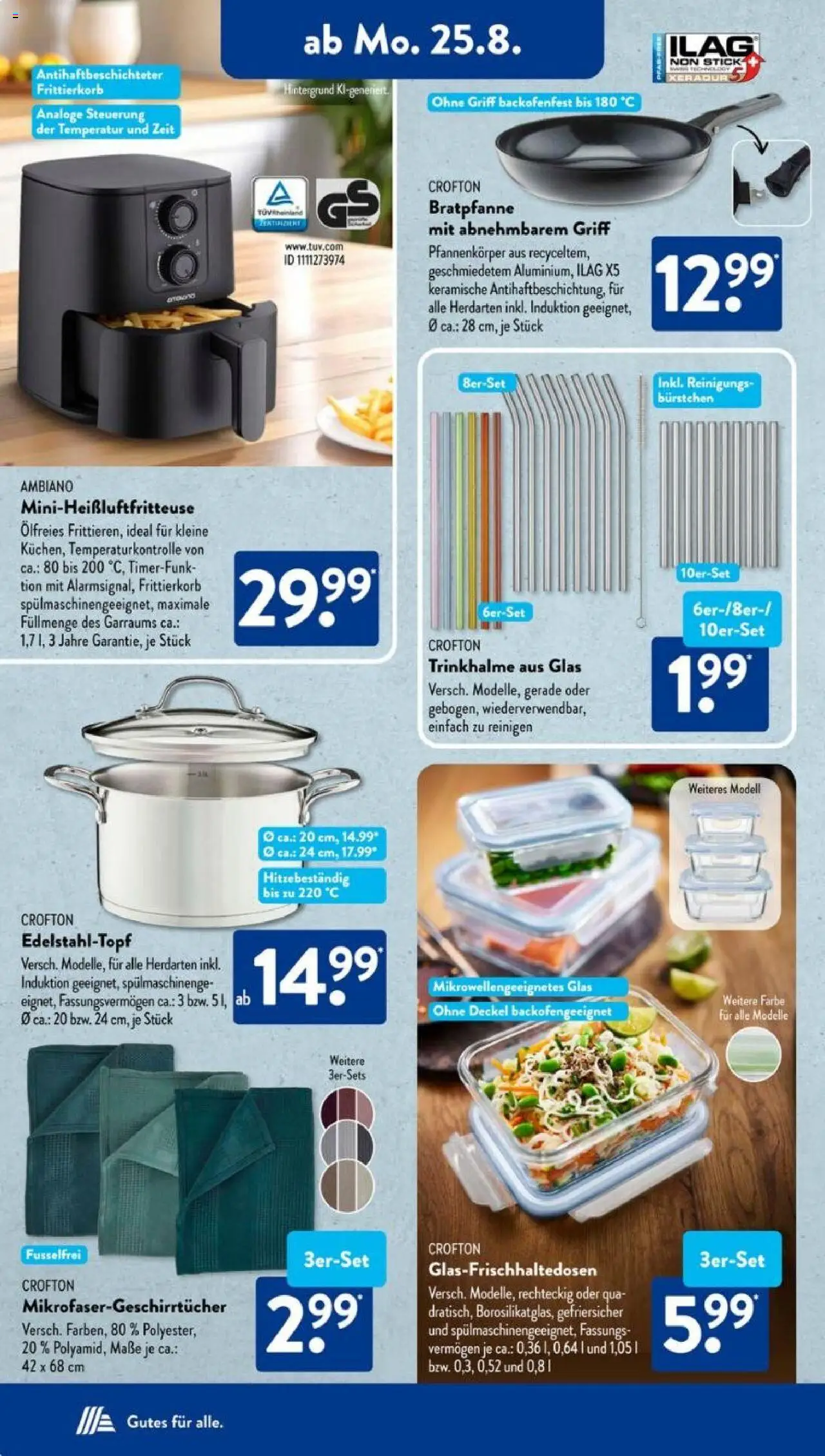 Aldi Süd Prospekt 	 - gültig ab dem 25.08.2025 | Seite: 2