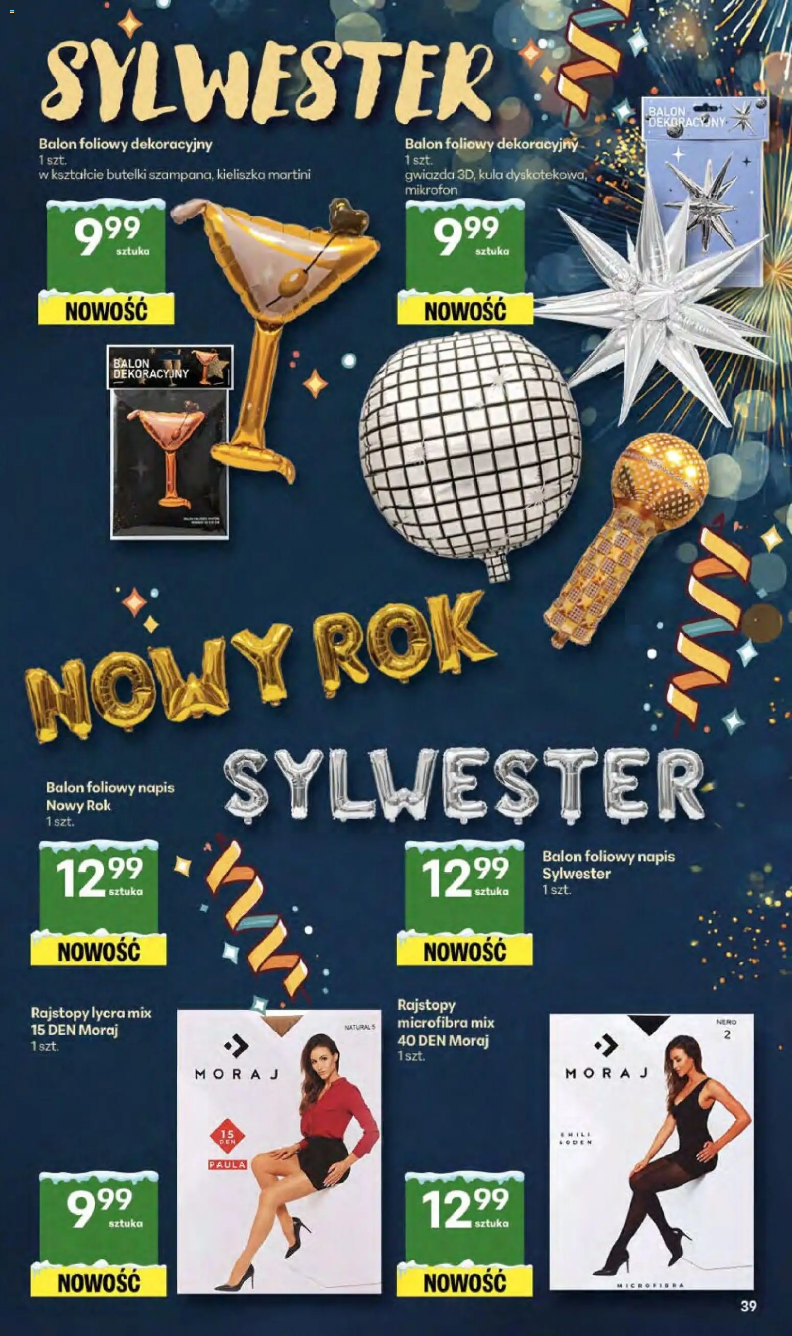 Delikatesy Centrum Gazetka od 29.12.2025 | Strona: 39 | Produkty: Martini, Rajstopy, Mikrofon