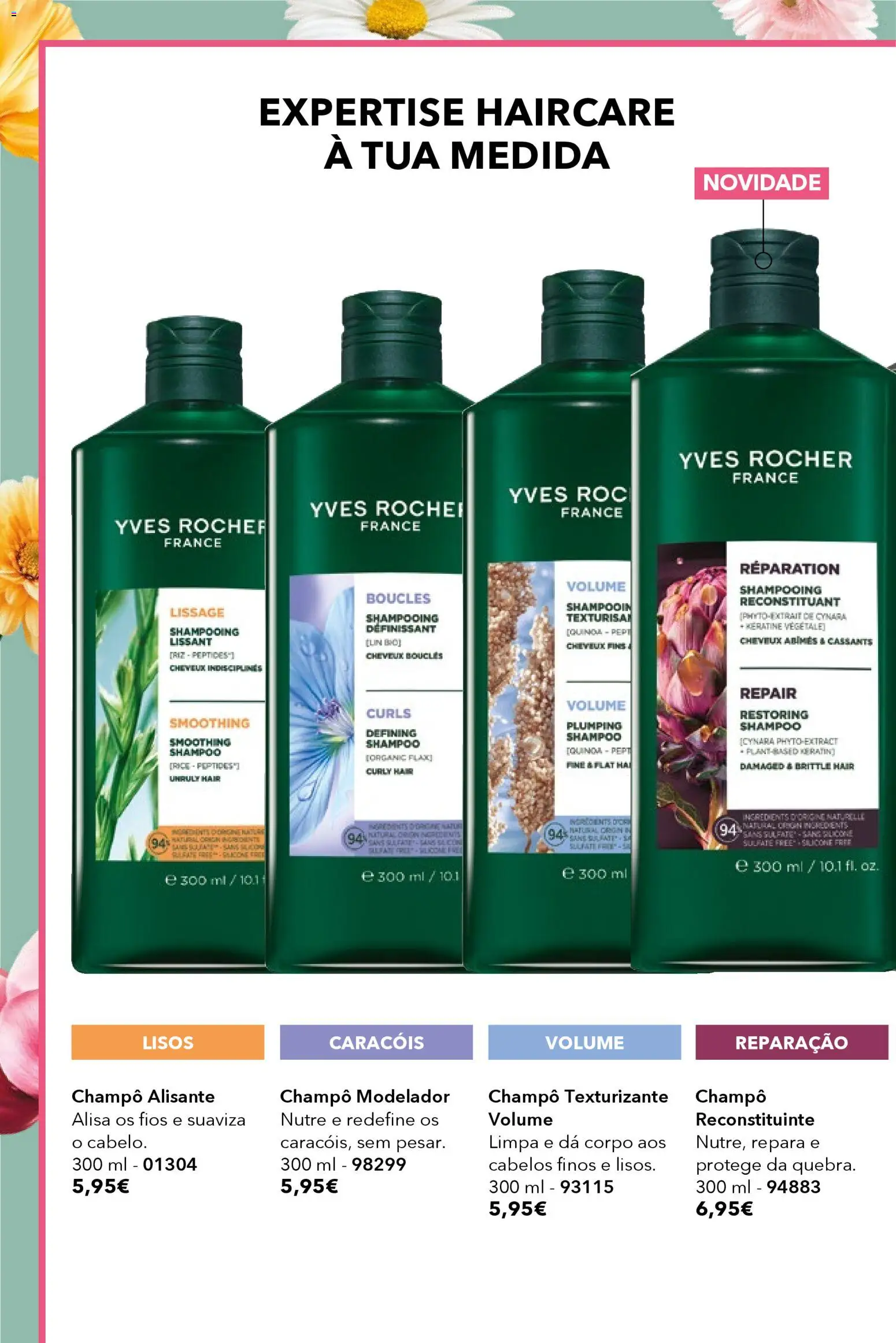 Yves Rocher catálogo 6 │ válido de 17.04.2026 | Página: 32 | Produtos: Shampoo