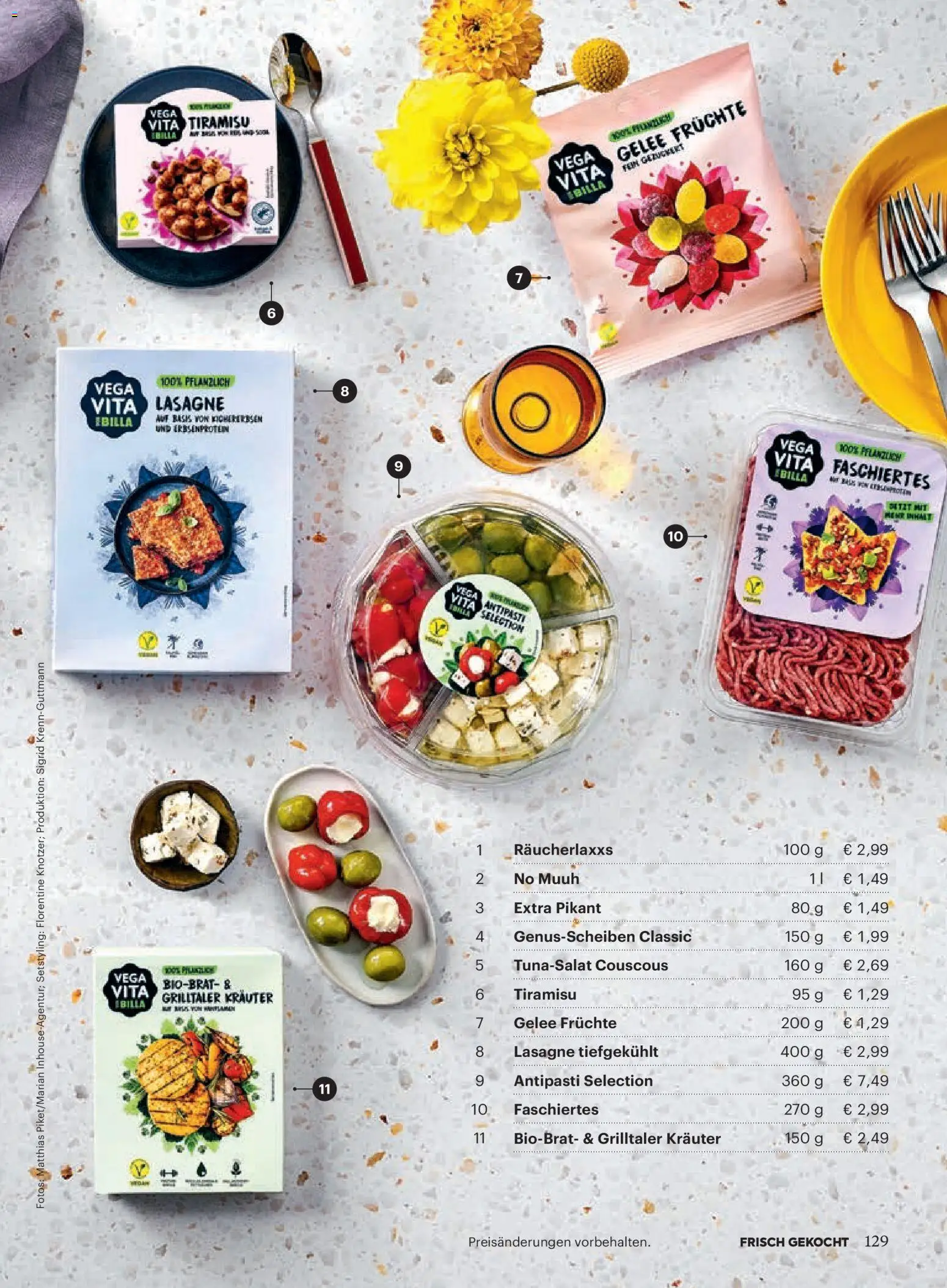 Billa  Frisch Gekocht gültig ab 01.11.2025 | Seite: 125