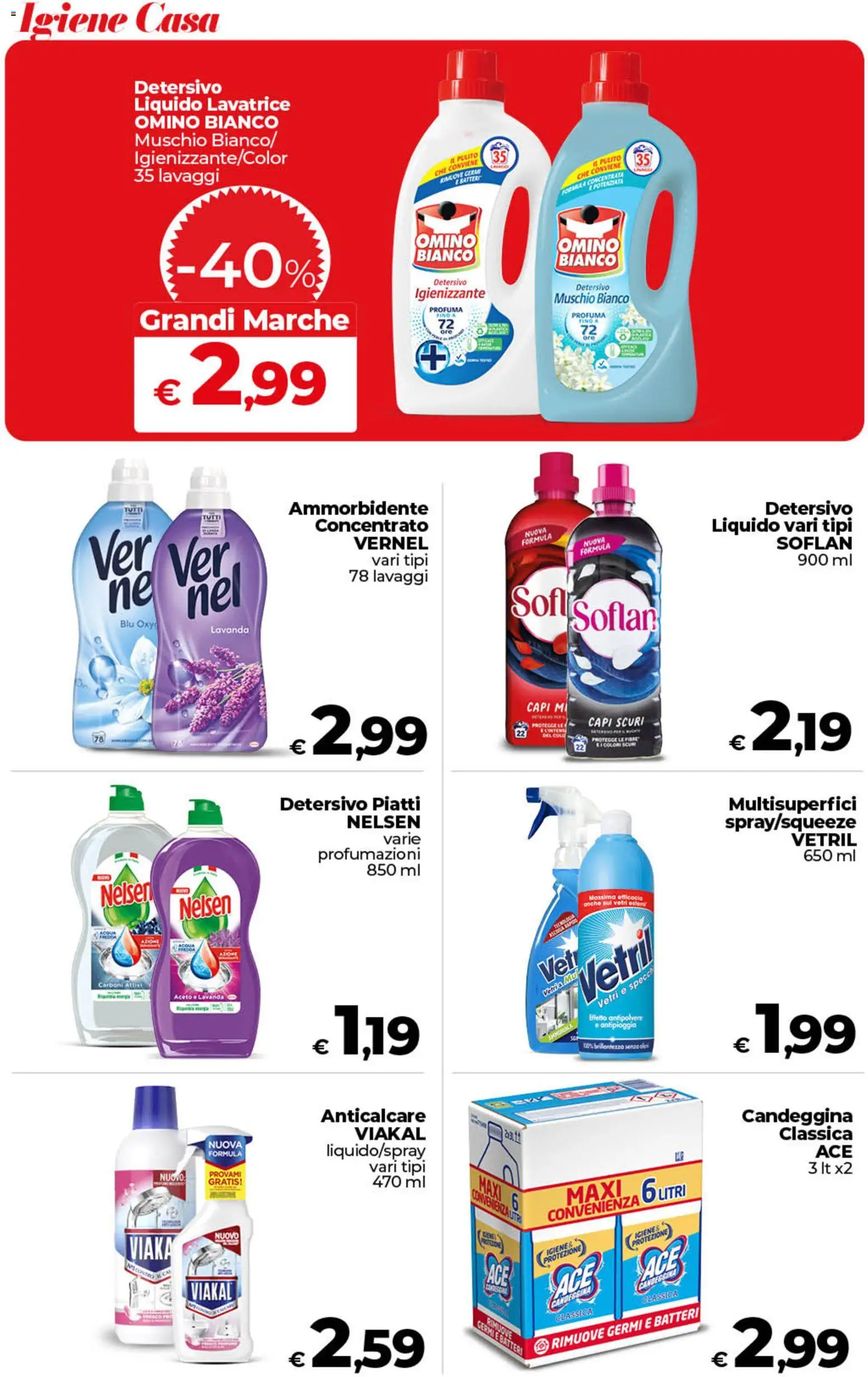 Volantino COOP del 13.02.2026 | Pagina: 53 | Prodotti: Anticalcare, Acqua, Lavatrice, Lavanda