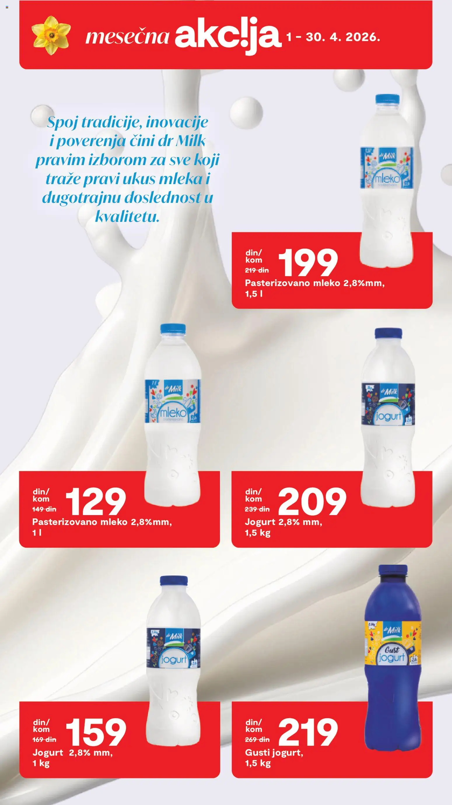 Matijevic katalog - važi od 27.04.2026 | Strana: 20 | Proizvode: Mleko, Jogurt