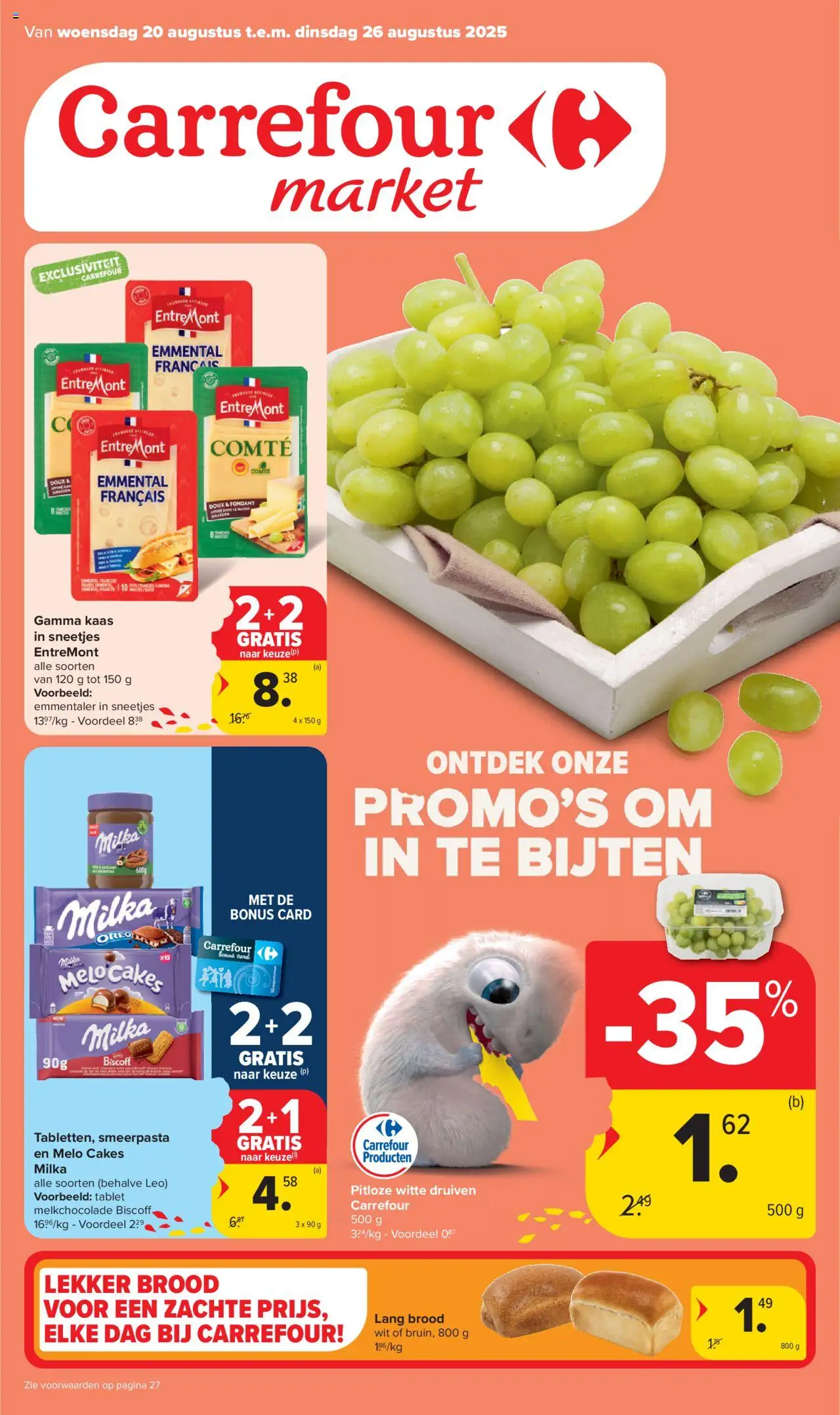 | Pagina: 1 | Producten: Tablet, Druiven, Kaas, Brood