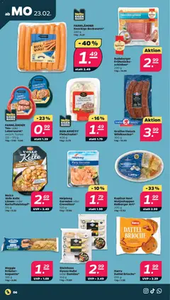 Netto Prospekt 	 ab 23.02.2026 gültig | Seite: 6 | Produkte: Tisch, Meica, Gemüse, Fleisch